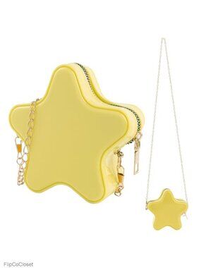 PVC Mini Star Purse Small Crossbody Shoulder Bag Messenger Handbag Cute